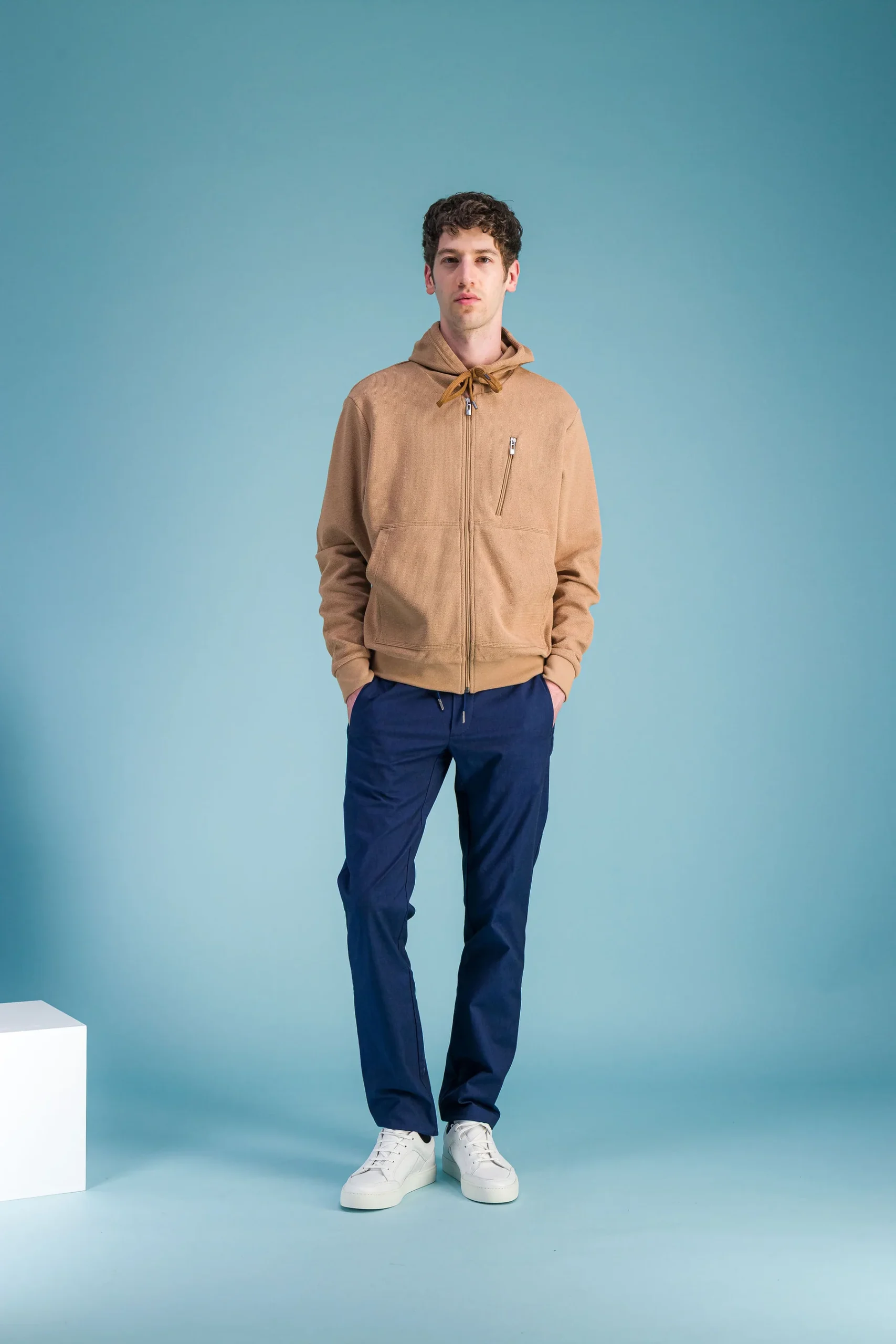 Beige hoodie - Image 2