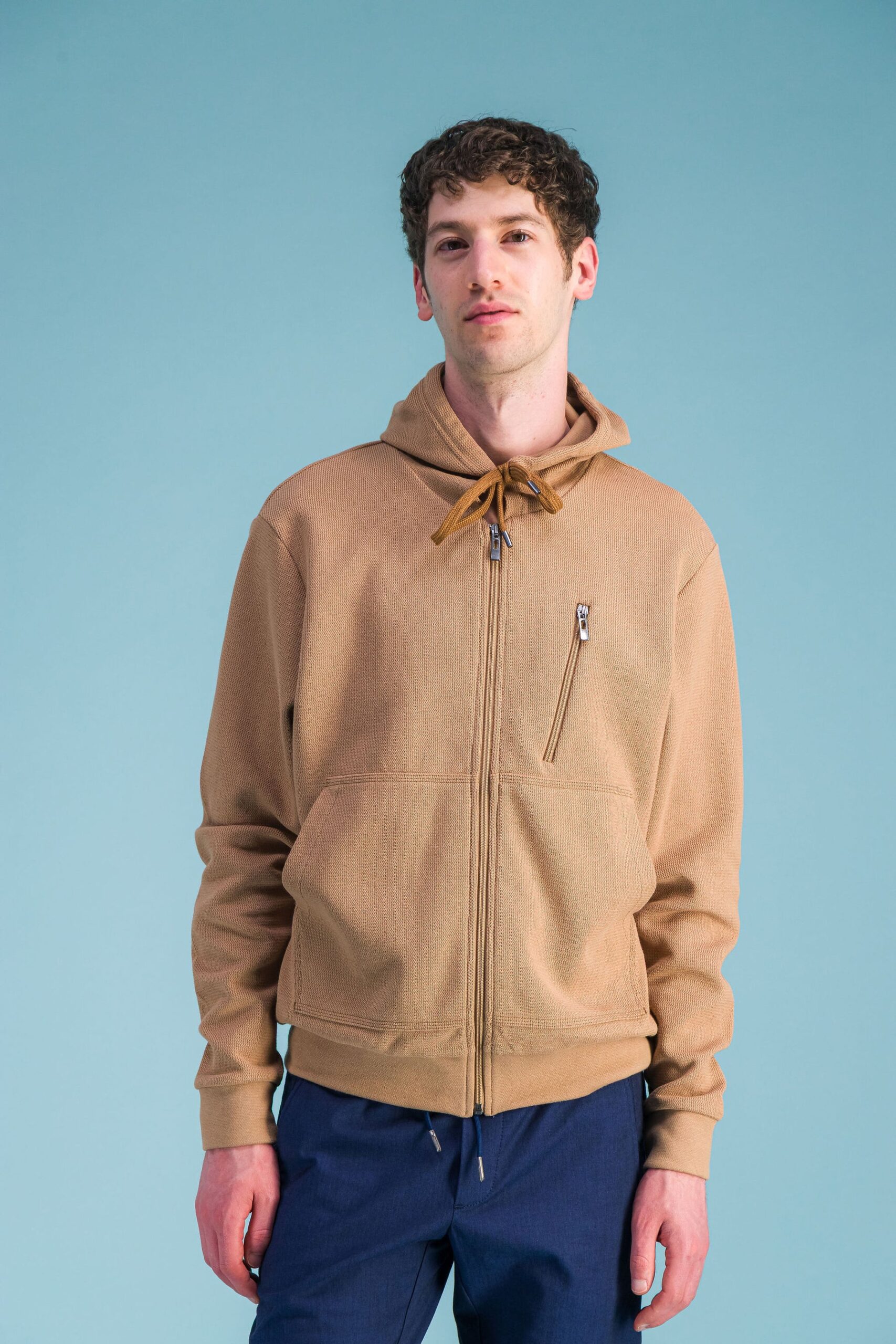 Beige hoodie