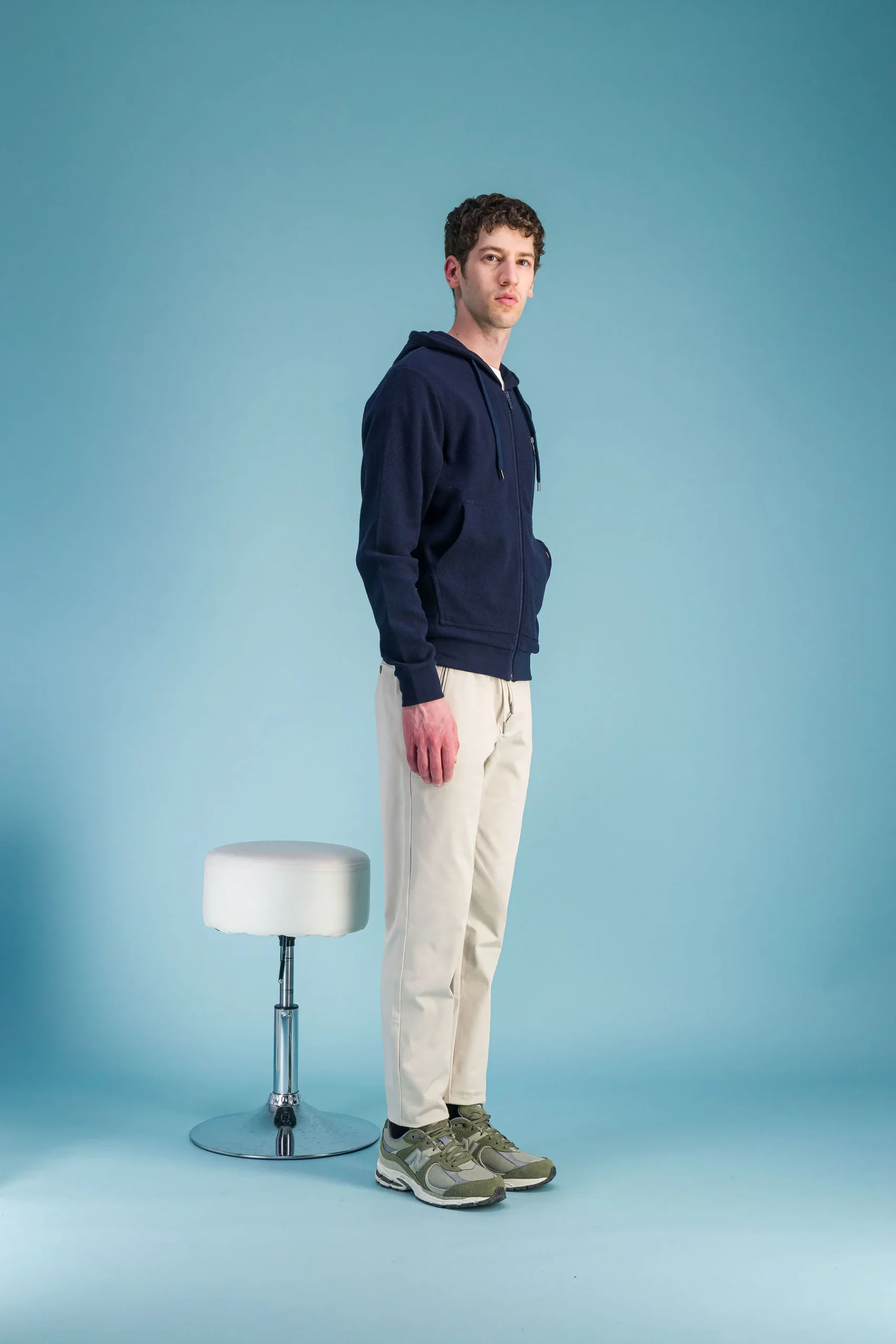 Navy hoodie - Image 3