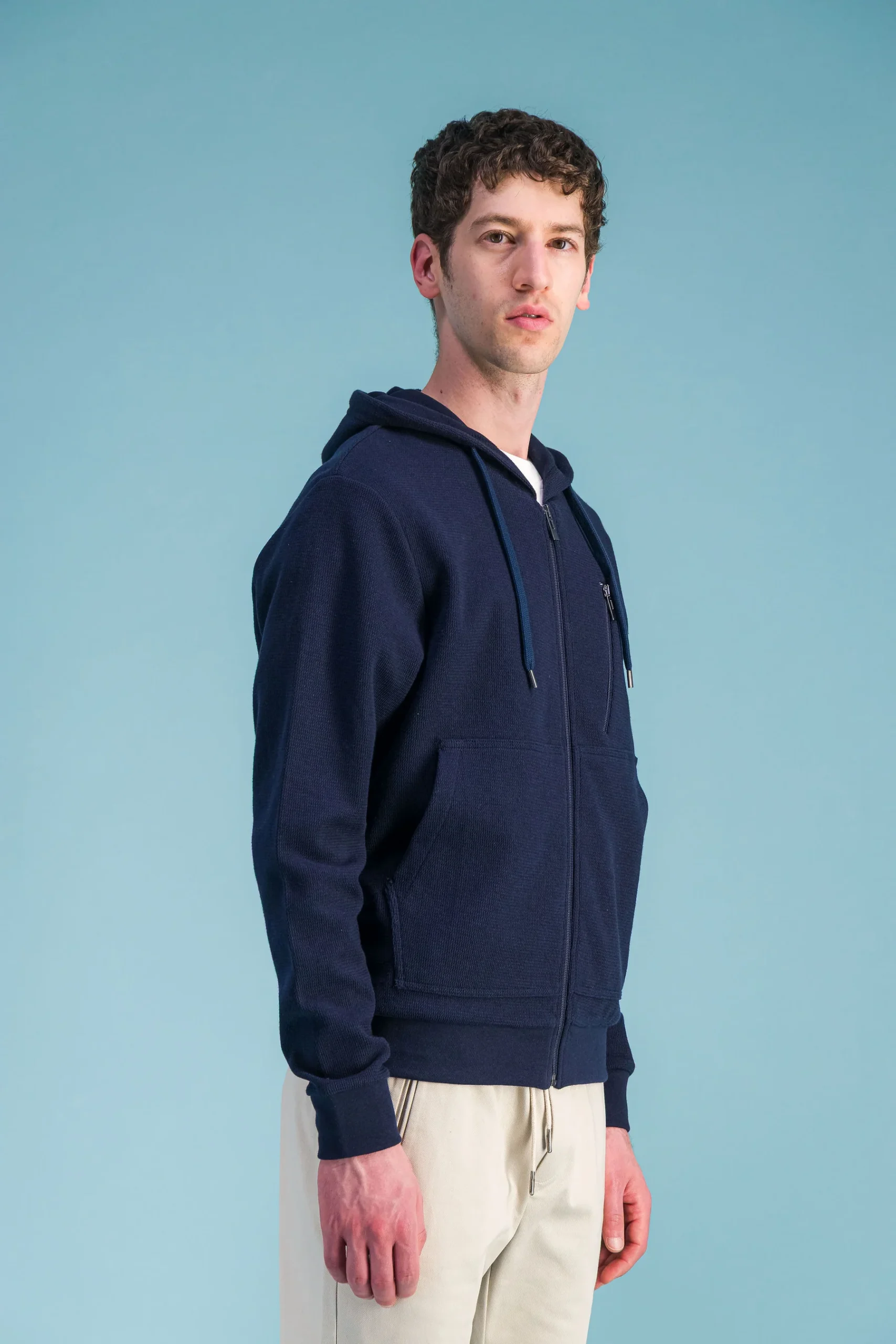 Navy hoodie - Image 2