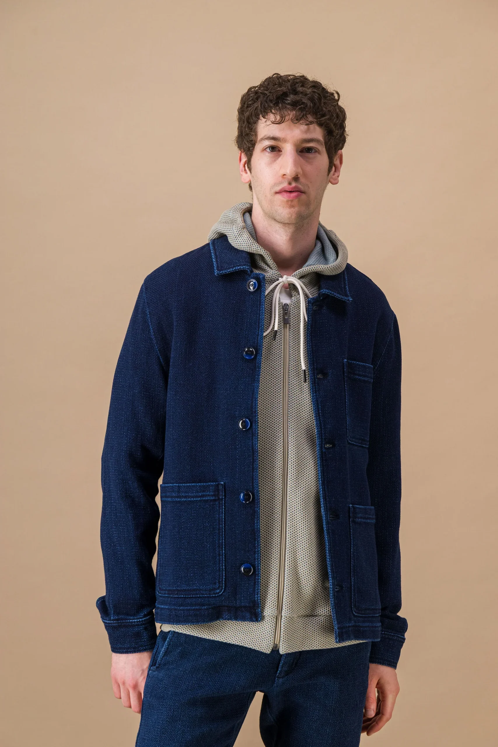 Japanse denim stone Workwear Jacket