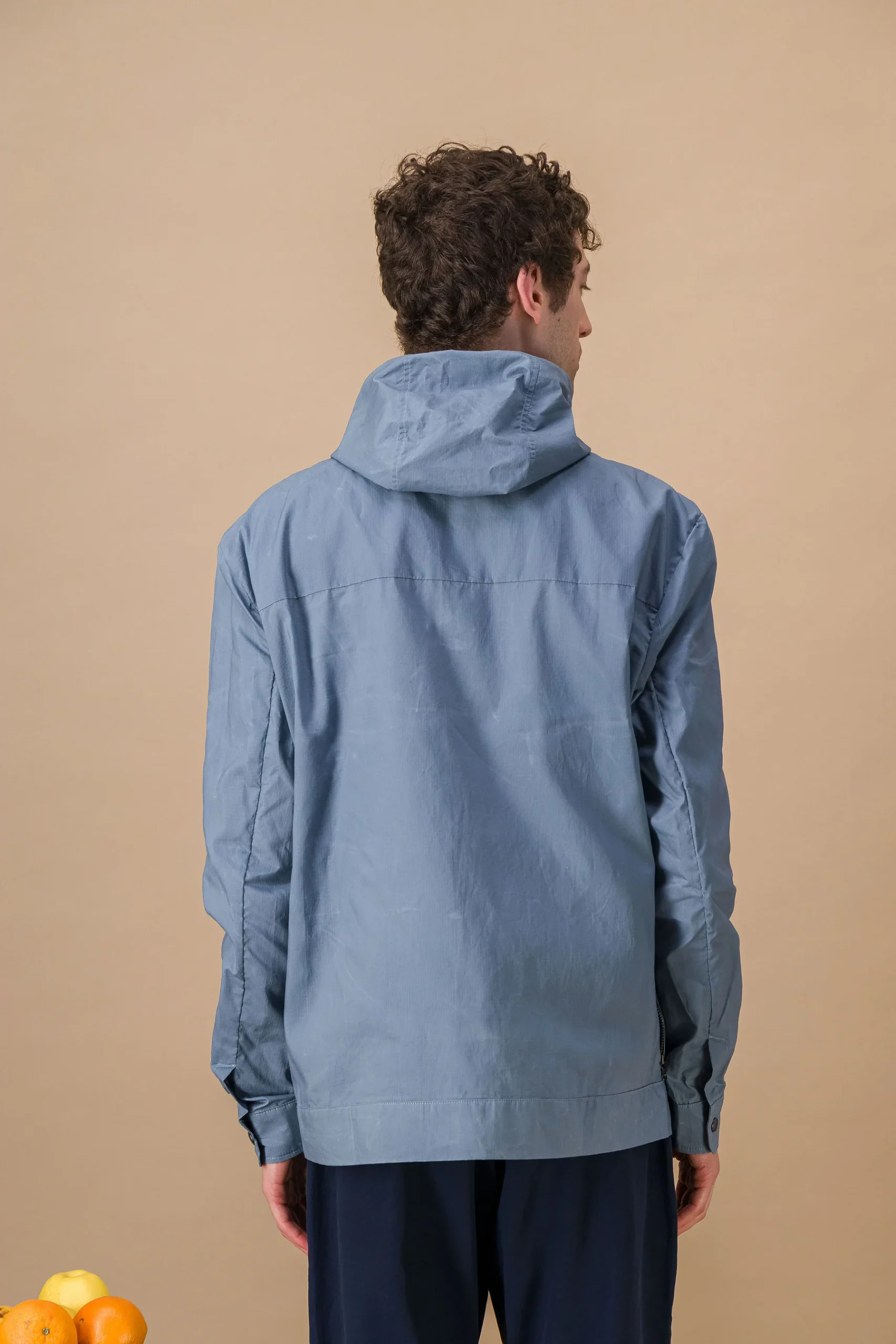 Alpinist’ waterproof jacket ocean blue - Image 3