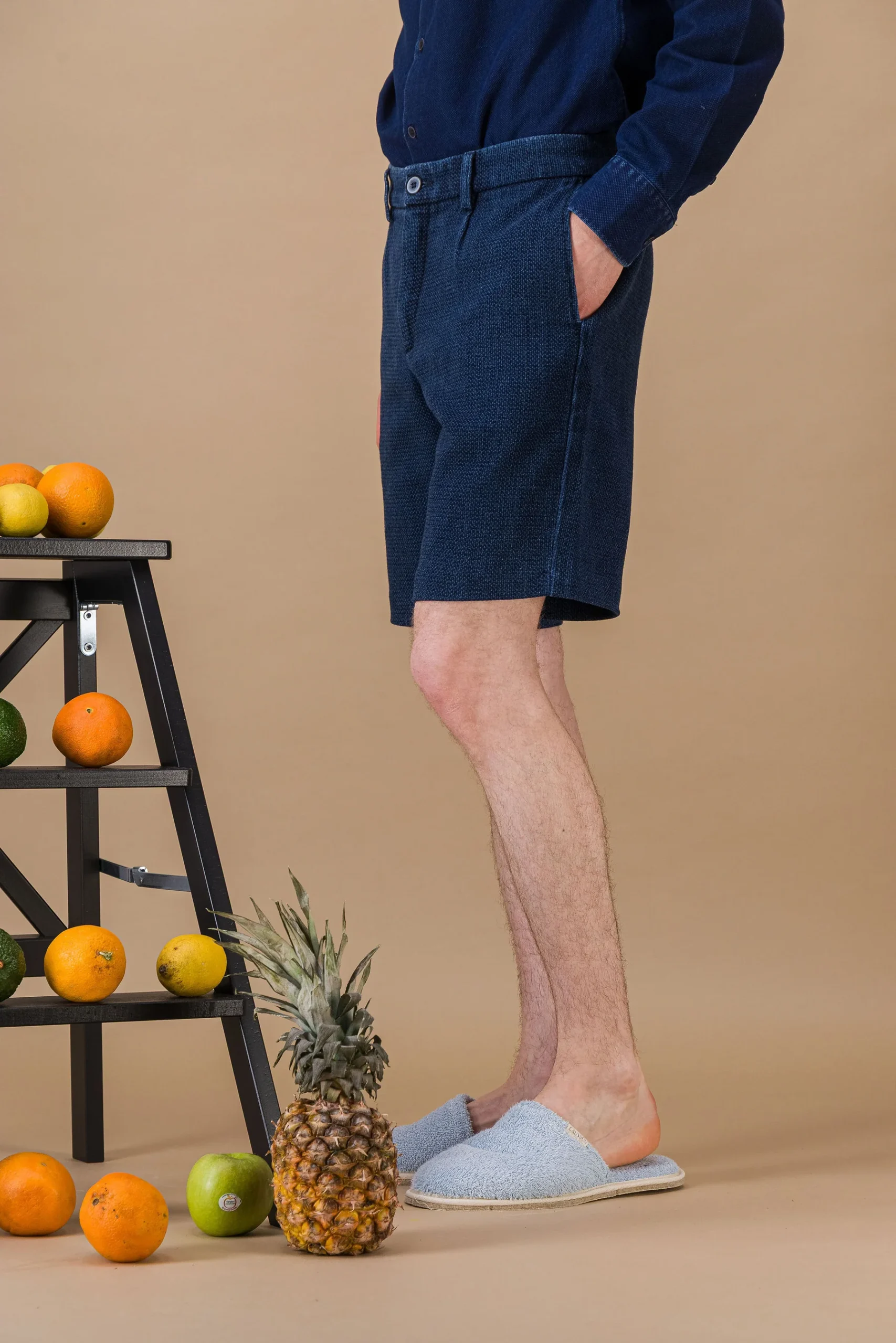 Japanese denim stone Short