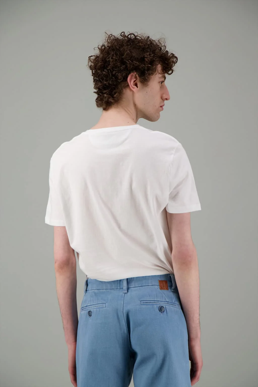 Japanese organic cotton blue planet T Shirt - Image 4