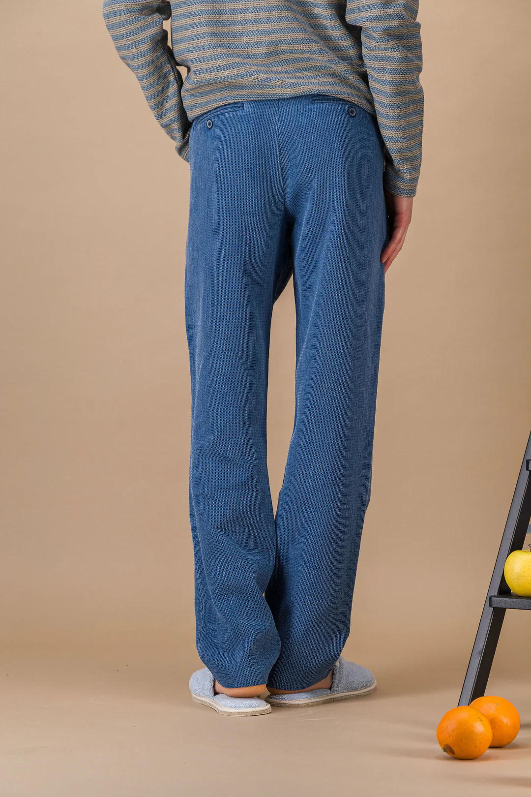 Organic Japanese Denim City Pant (8 oz) — Bleach